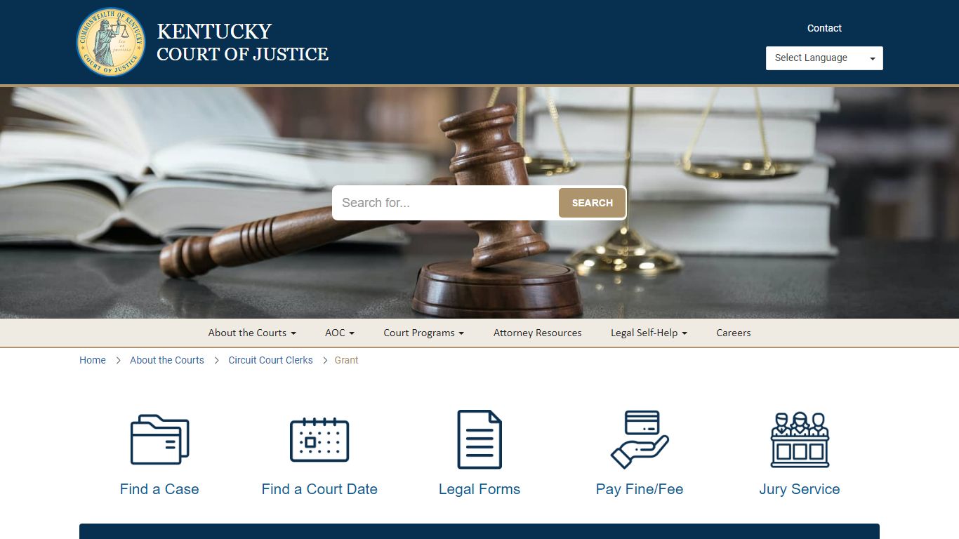 Grant - Kentucky Court of Justice